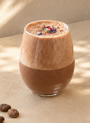 Latte — Cacao, skořice, rostlinné mléko
